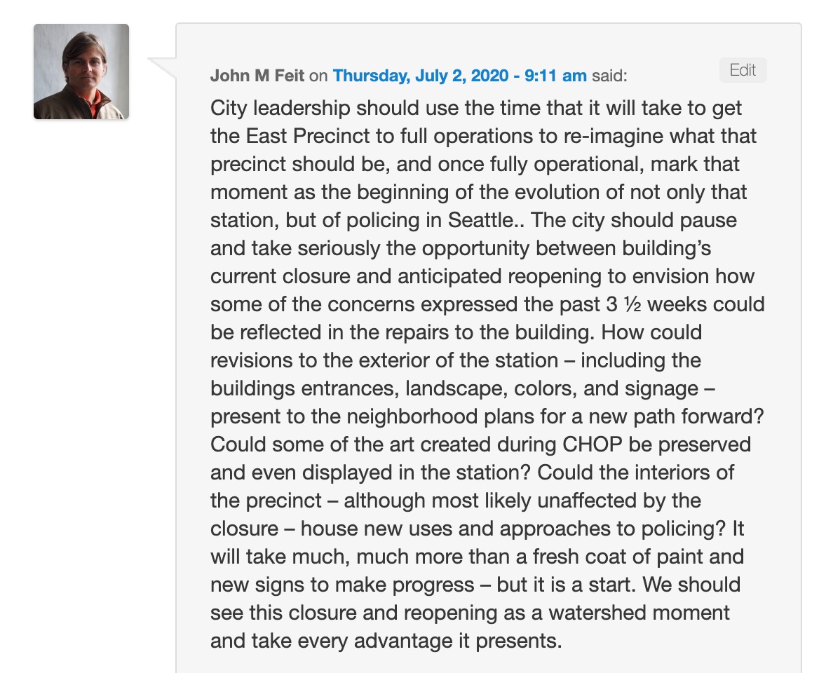 jseattle's tweet photo. Read the comments? John is part of Pike Pine Urban Neighborhood Council and an occasional CHS contributor cc: @MayorJenny @carmenbest https://t.co/b8EADsmZgu https://t.co/yoQ0s4AO3x