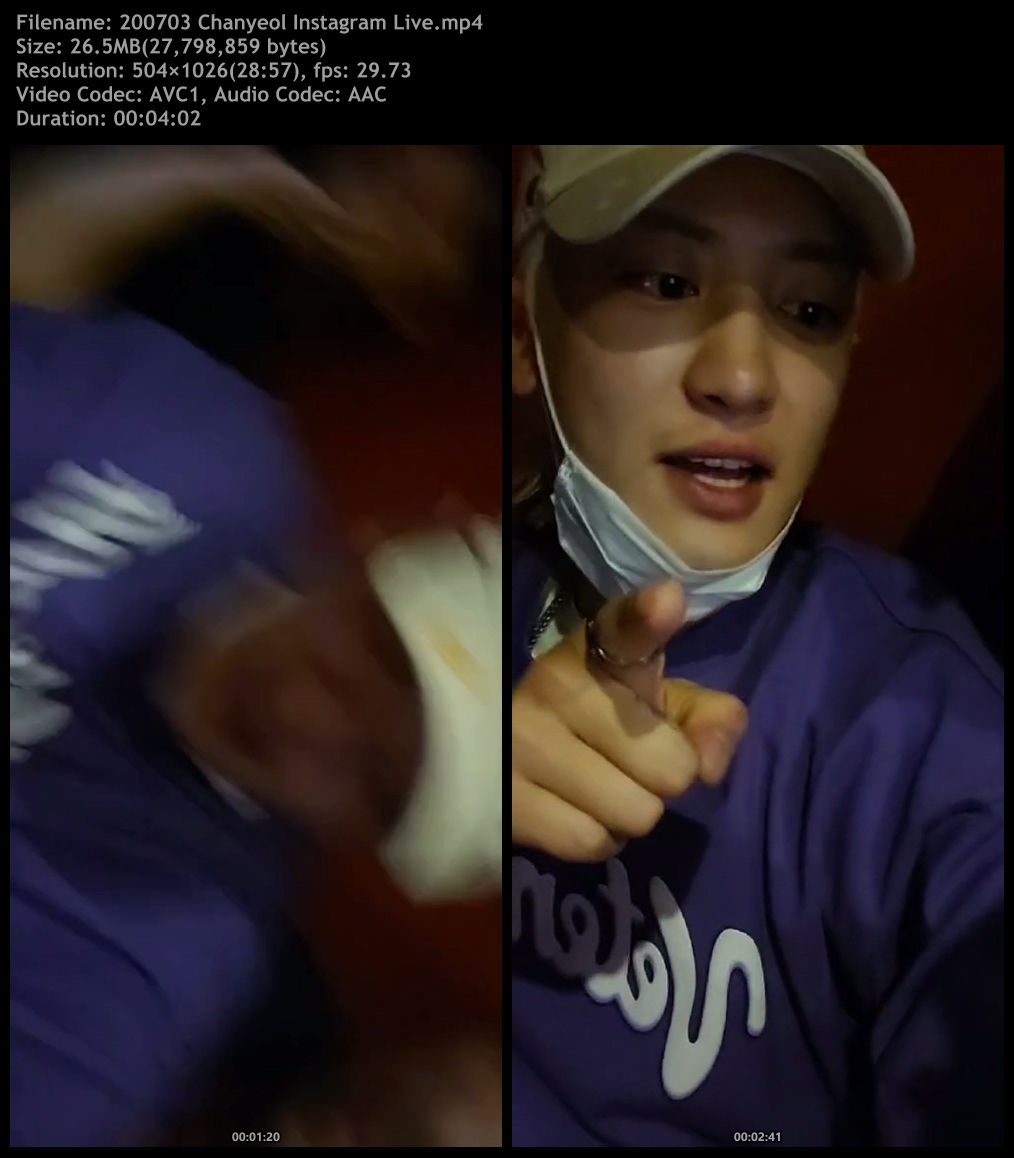 namja1to4's tweet photo. 200703 Chanyeol Instagram Live mp4 https://t.co/VwXOEQb7Th https://t.co/jibdUfCW0g https://t.co/WSSy0Et9Jr https://t.co/ZXoKMfOKu3
