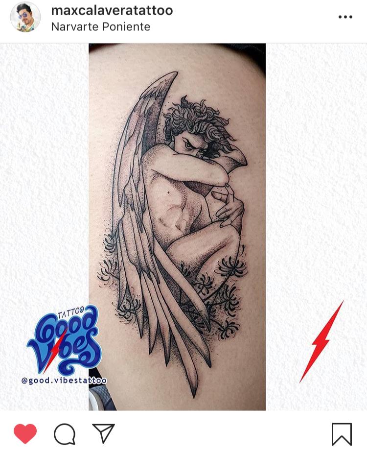 elmaxcalavera's tweet photo. Hola amigos¡ Aquí les muestro nu nuevo #tatuaje. Este estilo es blackwork espero que les guste este nuevo #tattoo https://t.co/95Aic1BCzl