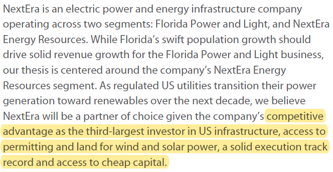 talbottzink's tweet photo. $NEE has been a monster, +21.3% 10yr CAGR. A leader in the future of electric power and energy infrastructure in North America #STGU https://t.co/RUuJMiCugw