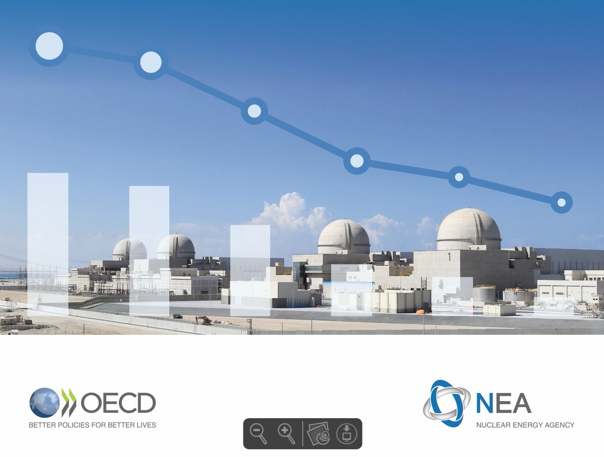 HOW TO REDUCE NUCLEAR COSTSNuclear power can play a key role in meeting the goals of reducing emissions and guaranteeing electricity supply by reducing the cost of new construction. In a THREAD, I explain how  @OECD_NEA proposes to achieve it.