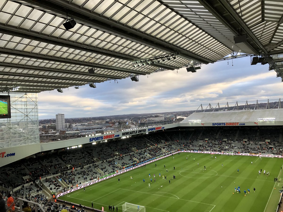 Trip to Newcastle without a doubt the best stadium I’ve been to  #NUFC