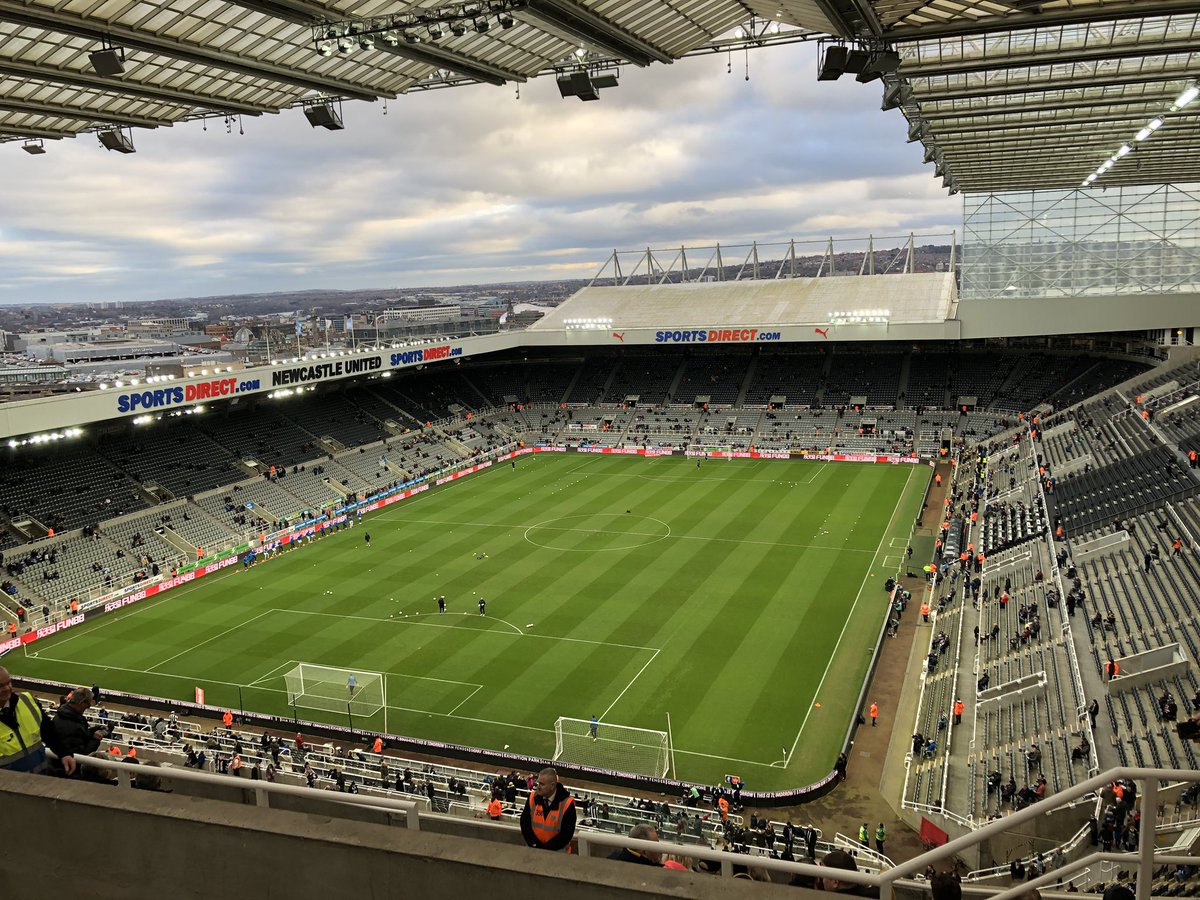 Trip to Newcastle without a doubt the best stadium I’ve been to  #NUFC