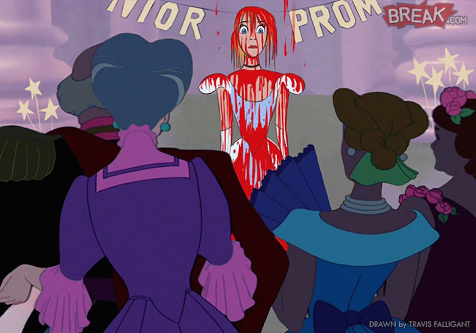 FearCatalogue's tweet photo. Disney princesses reimagined as horror icons by artist Travis Falligant. https://t.co/7Oi37ELTpP