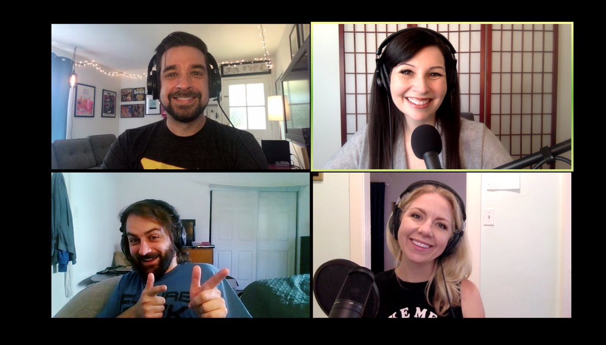 AlisonRosen's tweet photo. New episode with @lisa_curry @joekjoek and @tonythaxton! How do you play with leeches without them leeching onto you? And more! https://t.co/g3t4KJTFRd https://t.co/g5XwiV8U33