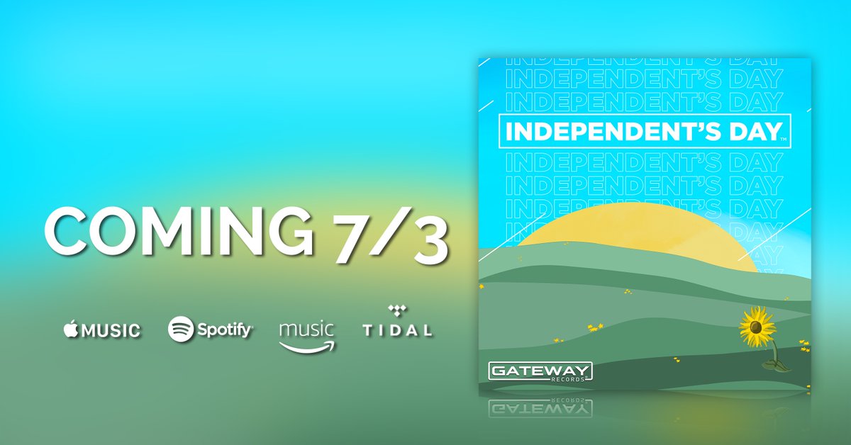 GatewayRecords's tweet image. At the stroke of midnight tonight... the party begins!

Celebrating independent music the only way we know how... by launching an incredible album called Independent's Day!

#GatewayRecords - #AllAboutAllMusic