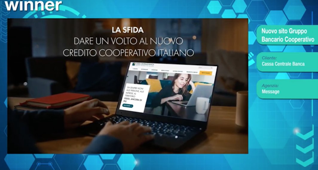 liveatmessage's tweet photo. Il nostro progetto per #GruppoCassaCentrale https://t.co/STfmOrJzZJ si aggiudica il 21°Interactive Key Award🏆 nella categoria Finanza, Assicurazioni, Consulenza e Ricerca! #WeAreMessage #OurWork #mediakey #IKA2020 #21Ika https://t.co/f40XoWYWvn