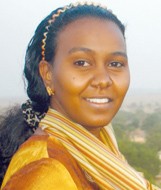 30 Days Until  #WITMonth: Najlaa Osman Eltom is a Sudanese poet. She's published poetry collections in Arabic and has had English translations of her poems featured in  @BanipalMagazine and  @UnivNebPress's Modern Sudanese Poetry (tr/ed Adil Babikir).Photo credit:  @BanipalMagazine