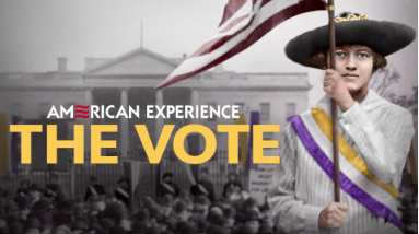 NEHgov's tweet photo. THE VOTE premieres July 6 @AmExperiencePBS. 

Celebrate the centennial of women's suffrage with these #NEHgrant -funded films and resources: https://t.co/kGvw3qEMW1

#TheVotePBS #19thAmendment https://t.co/vdvNSBufL4