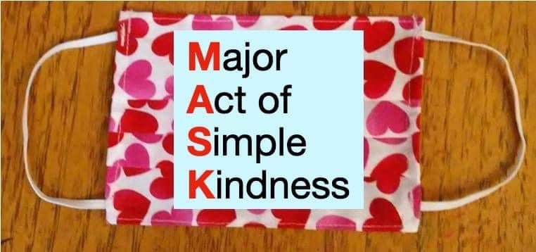 I miss our kids. I miss my colleagues. 
I’m more than happy to protect myself and those I love with a Major Act of Simple Kindness. 
In a world full of chaos, find your “kind.” 
💕 ❤️💕 #bekind