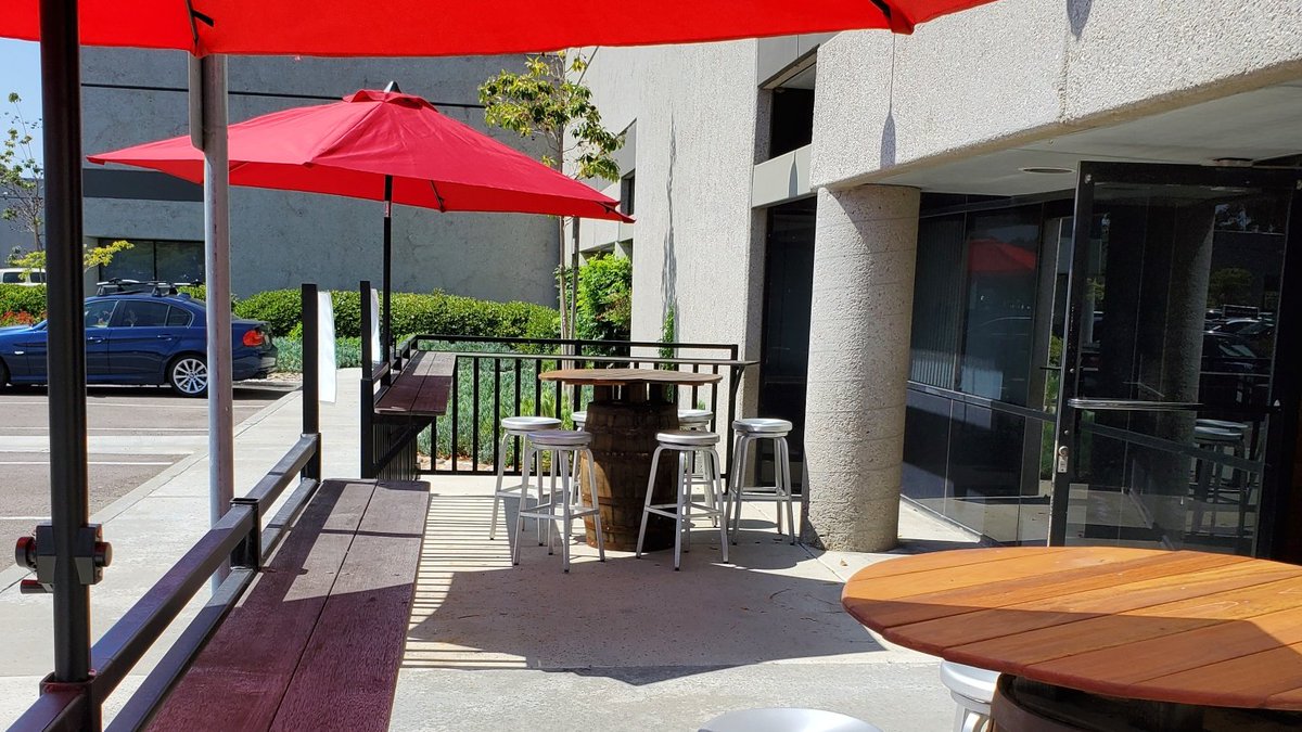 Both our tasting rooms are open and have outdoor seating options. Open Table reservations are available for our Miramar tasting room.

#outdoordining #sandiego #4thofjulyweekend #🇺🇲🗽 #roughdraftbrew #sdbeer #beeramar #UCSD #mesanueva