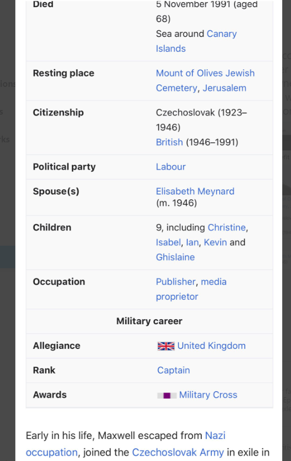 New Q Q saying Epstein was the puppet. Maxwell was his handler. Epstein was used and funded by billionaires to blackmail key pols and CEOs in USA through child rape, etc. Robert Maxwell was Ghislaine's father. Ultimately it's likely the Mossad who was managing Epstein.