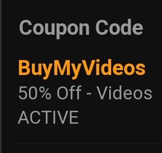 10 hours left to get 50% off all my videos! https://t.co/OnsgtRCdga https://t.co/kCLYvOeFlt