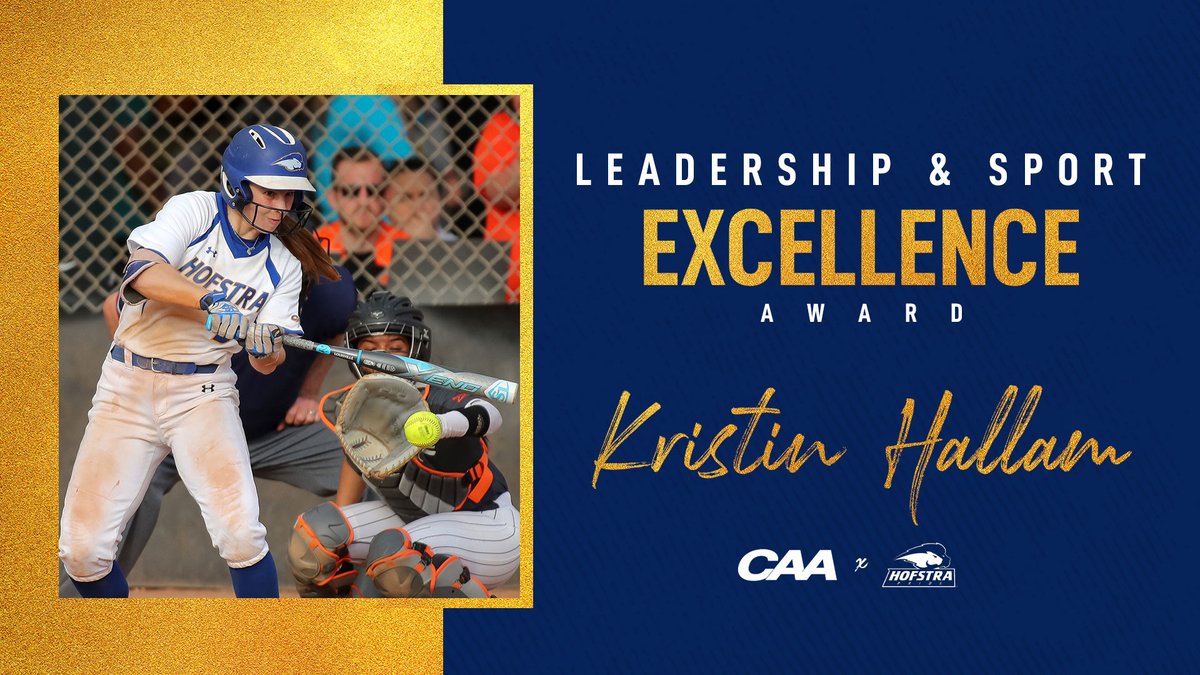 Add another high honor for @kristinhallam today as she earned the @CAASports Leadership and Sport Excellence Award for softball! ๐๐
Congratulations Kristin on yet another prestigious honor!
#RoarWithPride
๐ฐ: https://t.co/Y4d9e3XLus https://t.co/FIY9gXdvZk