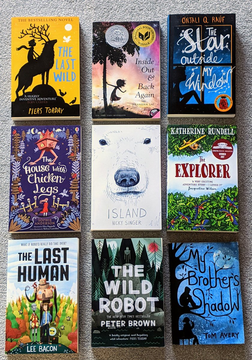 JacobsEducation's tweet image. My favourite lockdown reads- chapter book edition 👍
#edutwitter #BookReview #schoolreopeninguk #BookWorm
📙The Last Wild by @PiersTorday
📙Inside Out and Back Again by @ThanhhaLai
📙The Star Outisde my Window by @OnjaliRauf
📙The House with Chicken Legs by @sophieinspace