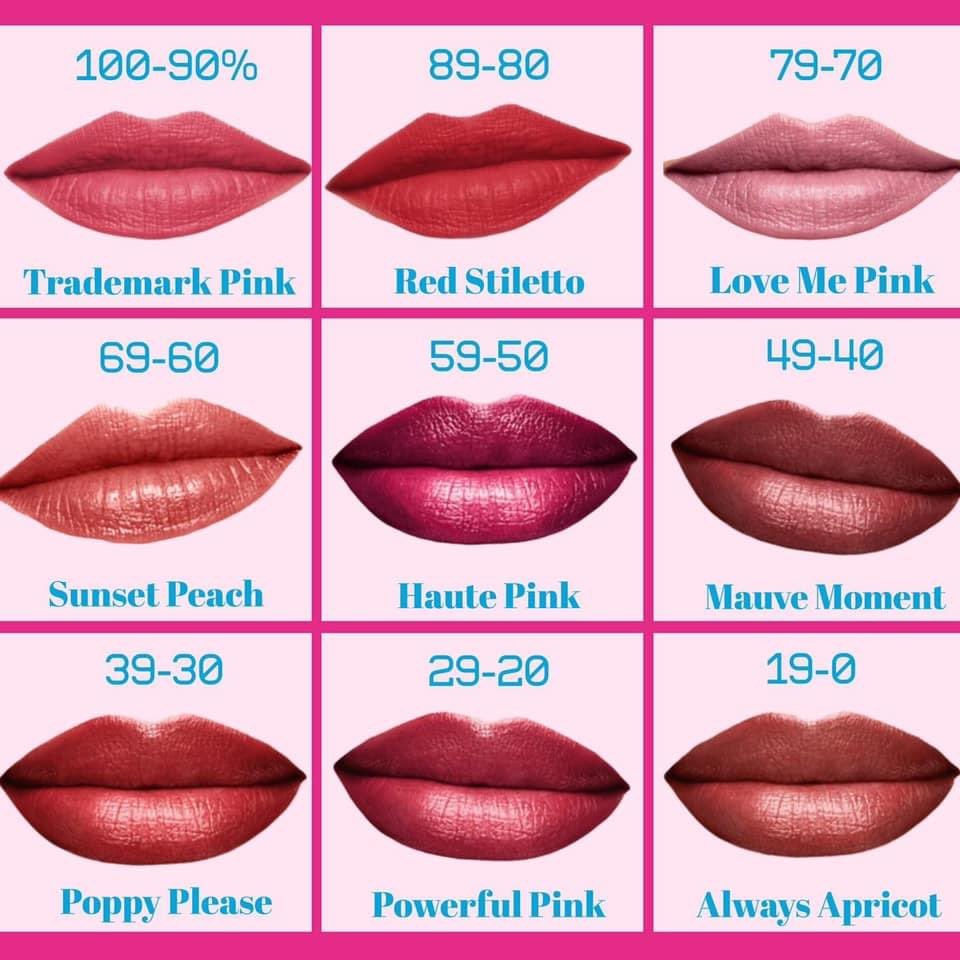 mkteamlove's tweet photo. Based on your 📱 battery...what’s your 💄 pick? #lipstick #mkteamlove #marykay https://t.co/uZLHTAU4o9