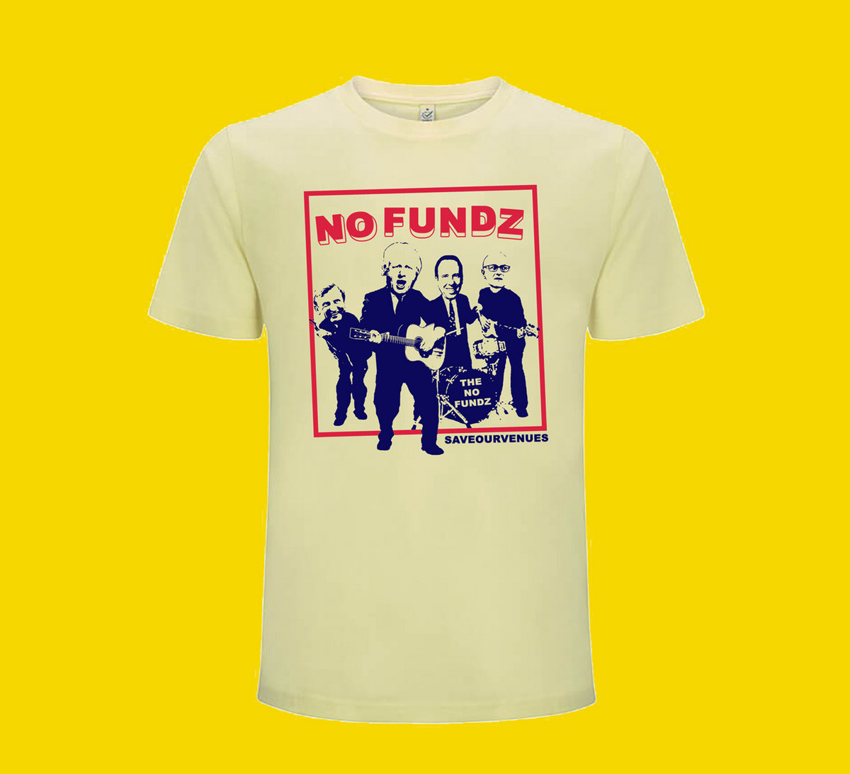feetband's tweet photo. WELCOME TO NO FUNDZ : 90% of Grassroots venues are at a risk of closure, yet the government has failed to offer financial support. ALL T-SHIRT PROFITS GO TO MUSIC VENUE TRUST, Follow the link...

 https://t.co/2p3OevjUWR https://t.co/56xlk2mWCw