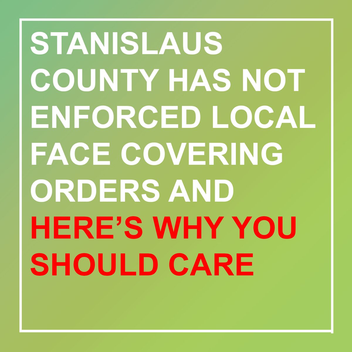 (1/8) A thread about what's happening with COVID-19 in Stanislaus County: