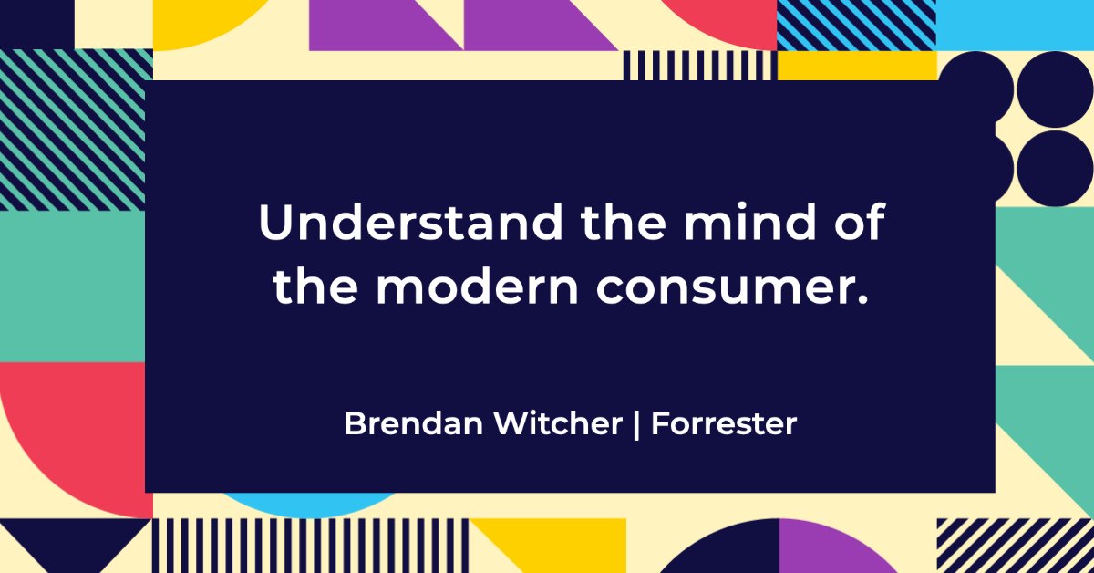 Iterable's tweet photo. What did we learn during the keynote from @BrendanWitcher, VP &amp; Principal Analyst @Forrester? Today’s consumers are less drawn to “household names". Instead, they pursue companies that deliver value &amp; relevance. #activate20 
https://t.co/1YBRNQDtKK https://t.co/0AInbLXJsq