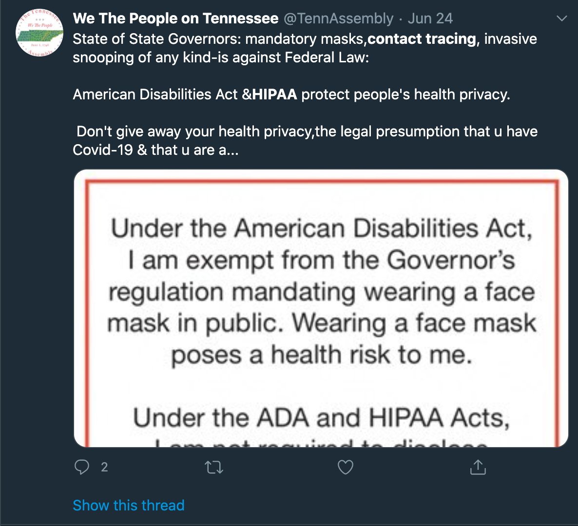 BadPrivacyTakes's tweet photo. @BadHippa takes about contact tracing being a privacy violation are just cheating at this point https://t.co/0YyuJKHNi4