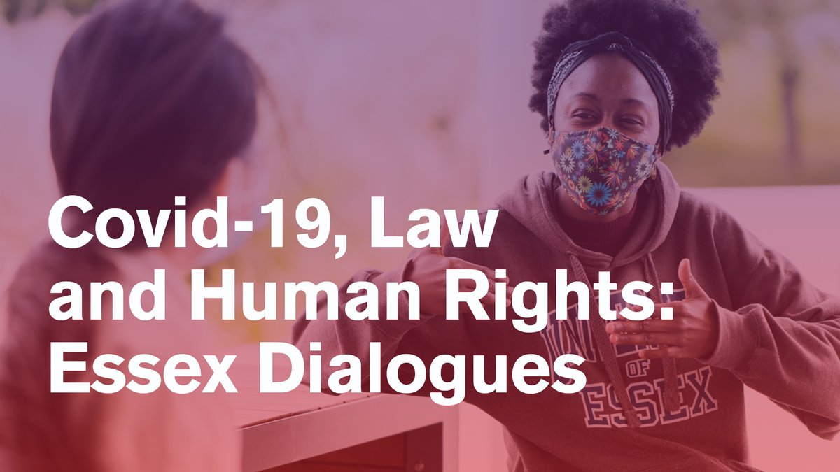 EssexLawSchool's tweet image. “COVID-19, Law and Human Rights: Essex Dialogues” 
is available to read NOW.

32 chapters + 8 themed discussions, charting the impact of the pandemic and how we might #BuildBackBetter.

#law
#HumanRights
#StandUp4HumanRights 
#EssexDialogues

Read more: bit.ly/EDReadMore