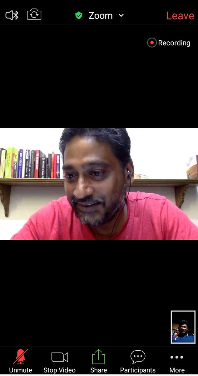 A very insightful Webinar session with our favorite BJP Floor Leader & Source of inspiration @BJP4Telangana MLC Shri @RaoMlc Ji, on #HyderabadJanSamvad Had a very free & fruitful interaction with us by sir Reviewed ongoing #1YearOfModi2 JanSamvad Abhiyan & addressed with 1/n.