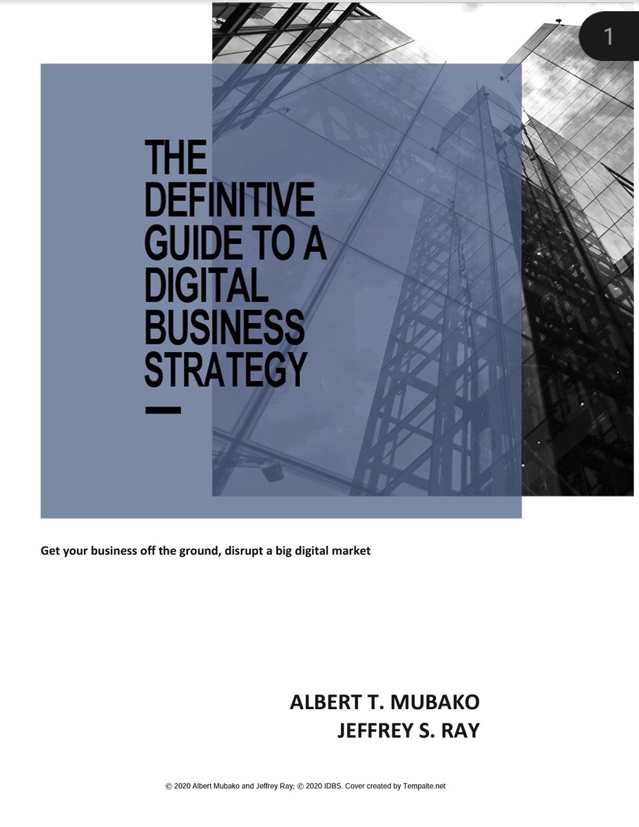 tichatongam's tweet photo. God is great! We have finally completed the book entitled "The Definitive Guide to a Digital Business Strategy". Off to the publishers, will be available online and print in August 2020. @InstituteDBS https://t.co/BUa4q1GSUz