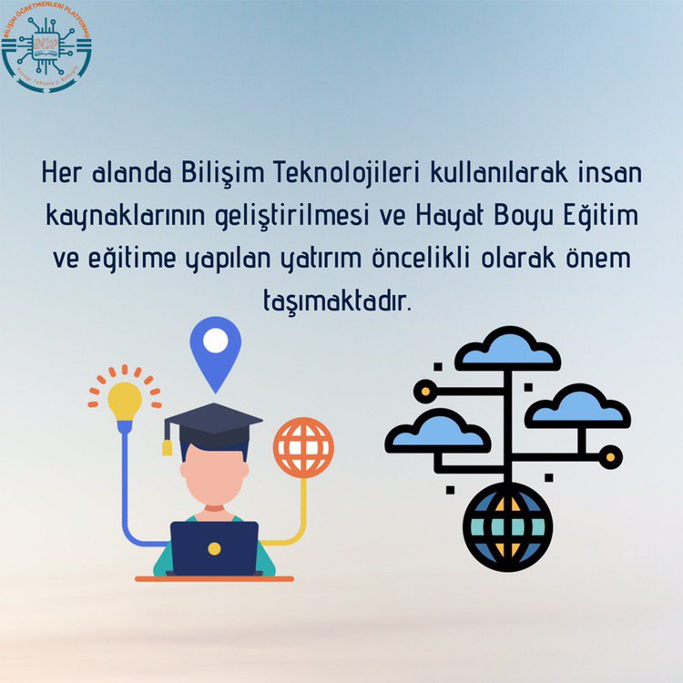 Bilişim Öğretmenleri (@btoplatformu) on Twitter photo MebBilisime BtÖğrtmeni
Problem çözme becerileri öğrenilmesi anlamında bilişim öğretmenlerinin programlama öğretimi ve algoritma ile öğrencilerin analitik düşünme becerilerini geliştirme konusunda önemli bir yere sahiptir.
Her Okula Bilişim Öğretmeni şart
<a href="/ziyaselcuk/">Ziya Selçuk</a> <a href="/tcmeb/">Millî Eğitim Bakanlığı</a> MebBilisime BtÖğrtmeni
Problem çözme becerileri öğrenilmesi anlamında bilişim öğretmenlerinin programlama öğretimi ve algoritma ile öğrencilerin analitik düşünme becerilerini geliştirme konusunda önemli bir yere sahiptir.
Her Okula Bilişim Öğretmeni şart
<a href="/ziyaselcuk/">Ziya Selçuk</a> <a href="/tcmeb/">Millî Eğitim Bakanlığı</a>