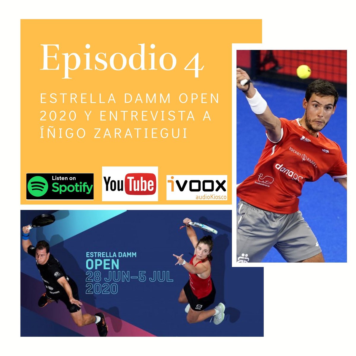 🎧 NUEVO EPISODIO!
Esta vez charlamos sobre cómo está siendo este #WPTEstrellaDammOpen y entrevistamos a Íñigo Zaratiegui. Merece la pena escucharlo.
.
#Padelmotions #padel #sport #worldpadeltour #deporte #padelfun #podcast #radio