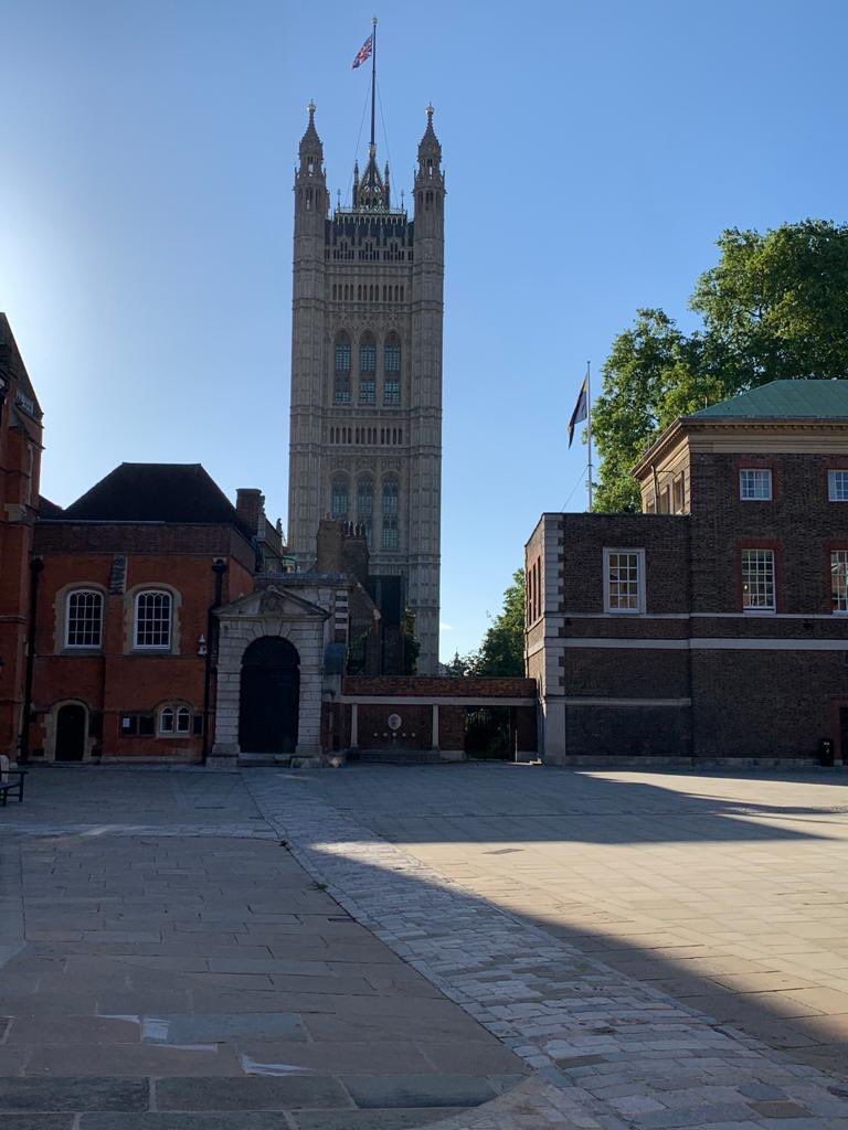 PatrickDerham's tweet photo. ‘No ordinary place’ - from an eerily quiet Little Dean’s Yard at the end of a term none of us will forget.  A privilege to have been Head Master and my thanks and best wishes to all ⁦@wschool⁩. A wonderful 6 years and the perfect place to end 38 years of teaching.  Floreat! https://t.co/SdF1uH9urX