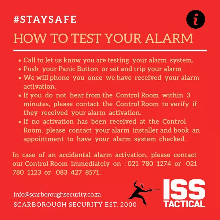 IssTactical's tweet image. In order for you to know that your alarm system is communicating with our Control Room we request that you test your alarm on a monthly basis.

We respond to each activation of an alarm as an emergency.

LOCKDOWN SPECIAL OFFER R385 P/M: bit.ly/2LVKhk