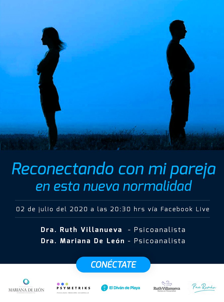 ElDivanDePlaya's tweet photo. Después de una crisis no todo está perdido.

Conéctate HOY 8:30pm a https://t.co/Ep2lLFB74l para tener una plática en vivo con especialistas en pareja. Manda tus preguntas y conoce más sobre cómo trabajar en tu relación de pareja.

#Psicología #Pareja #Psicoanálisis https://t.co/CtiKVzw0KM