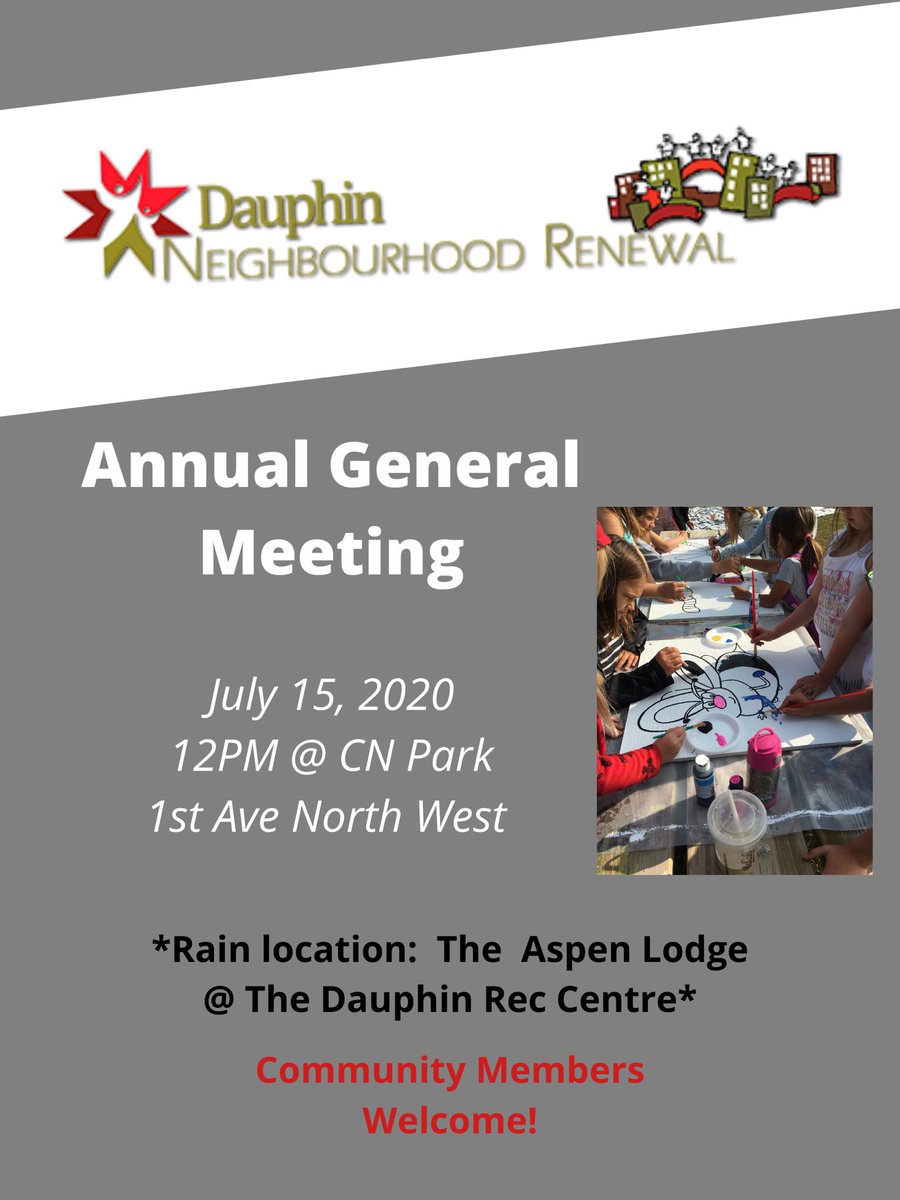 DNRC1's tweet photo. Please join us for our AGM! Bring your own lawn chair and please remember to social distance. https://t.co/e3lD75JNVz