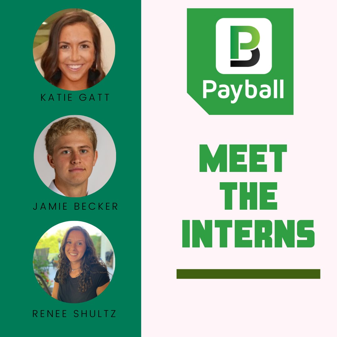 PayballApp's tweet photo. Welcome our Media Marketing Summer 2020 Interns! #payball #payballsports https://t.co/R5eVv3U9TS