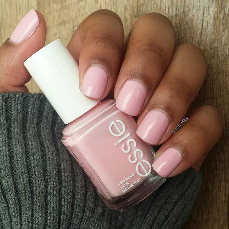 essie's tweet photo. you can never go wrong with a soft pink 💅🏽 featuring shade #muchimuchi by @ mzroz4life https://t.co/NAzdaoiomp