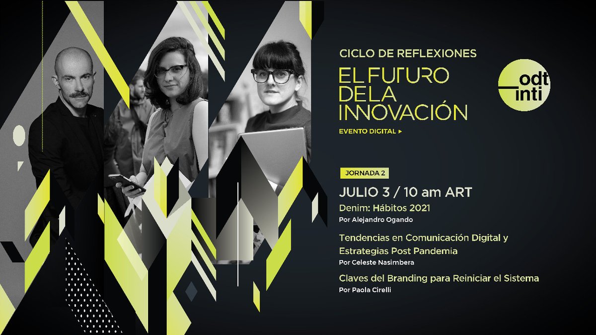 #AgendaDesign Viernes 3/07 10hs. 👉 2º fecha del seminario digital gratuito en vivo 
¡Inscribite ya! 👉9010.co/3dUyFcr 
#OdTINTILive