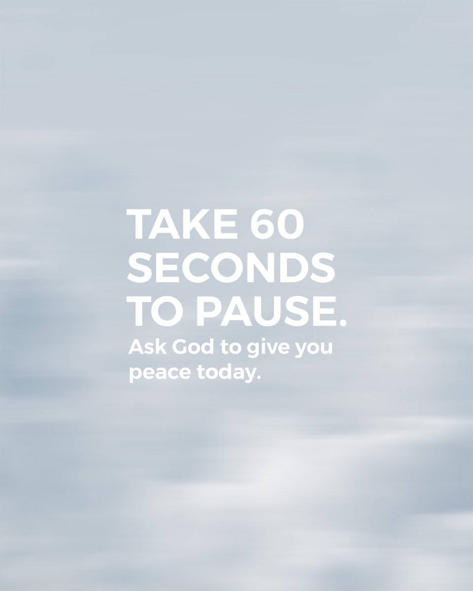 essentialhsv's tweet photo. As a church right now we're in the midst of 21 Days of Prayer and Fasting. How is it going for you? If it's getting hard, take 60 seconds to pause and breathe in God's peace. Tell us how you're doing! https://t.co/nW7eZgQE8X