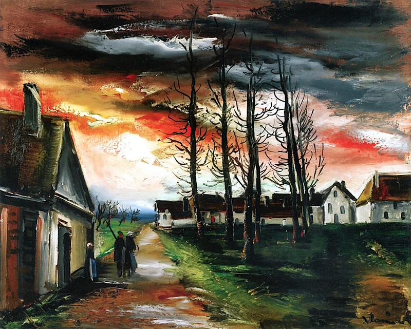 How about an Arty FBR Party? Show your favourite art and follow back everyone taking part. I wiil start with this landscape by MAURICE DE VLAMINCK Can't stop looking at it 🌻🙏🙏❤