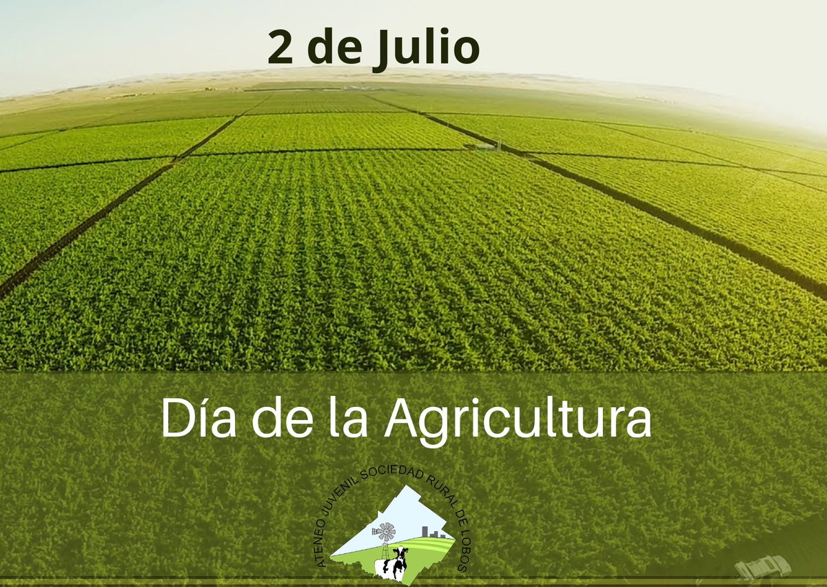 👉Día de la Agricultura 🌱🌿
y el  Día del Avicultor. 🐣🐔
#Agricultura 
#avicultura 
#Argentina 
#Campo 
#ruraldelobos