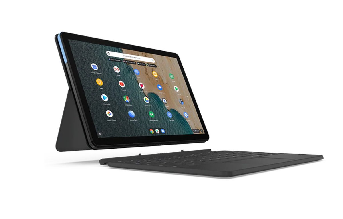 geordiemuppet's tweet photo. I recently talked of smartphones not being ideal work devices for remote workers. Tablets (#Chrome #Android #iOS) are functionally similar but provide different practicalities. Soon to be released @Lenovo #Chomebook Duet is an interesting option. #LenovoIN https://t.co/cYfSdzdHTU https://t.co/Yyz3mMEye3