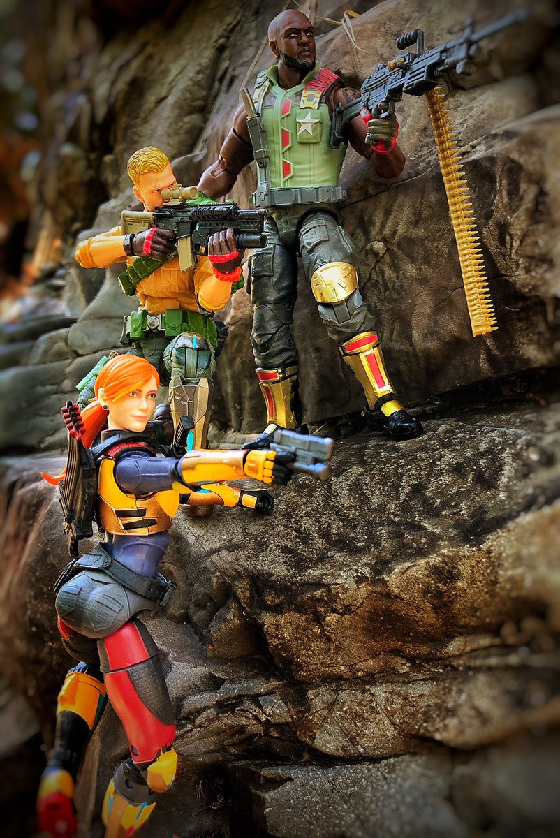 Such cool figures! #gijoe #hasbro @Hasbro #gijoeclassified #sixinchjoes #actionfigurephotography #toypics