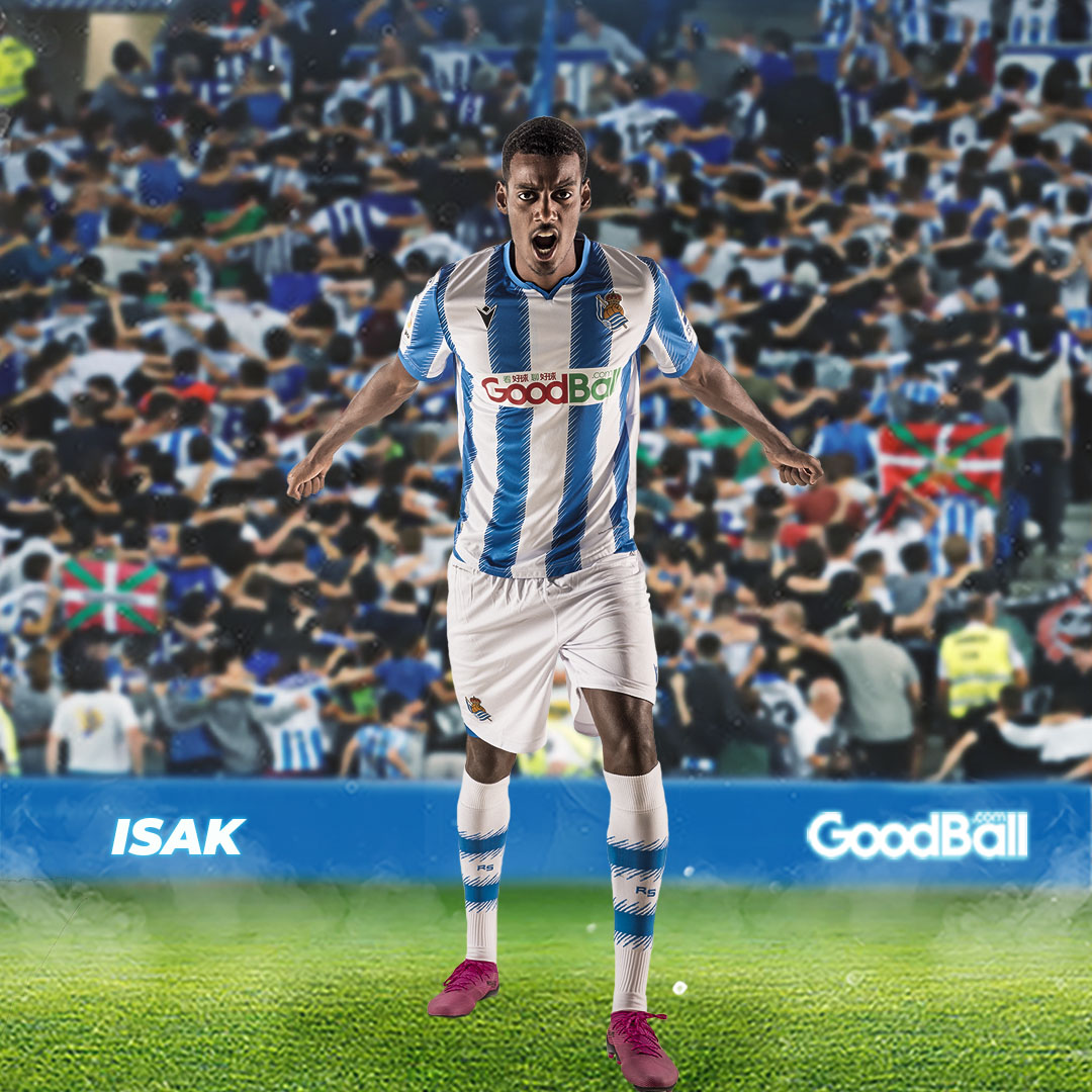 RealSociedad's tweet photo. ⚽ GOL GOOLL GOOOLLL DE LA REAL!!!

⚽ GOOOOOLLLLL DE @Alex_Isak!!! 2-1

#RealSociedadEspanyol #AurreraReala https://t.co/OeIxnbcUdN