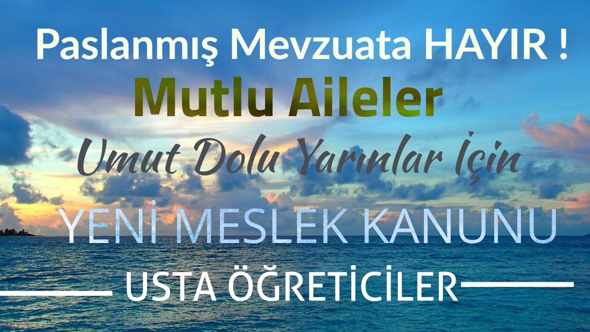 evikMustafa2's tweet photo. BU MEVZUAT OYUNUNU ARTİK BİTİRELİM. ARTİK NE TÜRKİYE ,NE ŞARTLAR ARTIK ESKİSİ GİBİ DEĞİL.GELECEK MESLEK LİSELERİNİN VE HEM'LERİN ELLERİNDE BU GERÇEĞİ KABULLENEREK,USTA ÖĞRETİCİLERİN MESLEK KANUNUNDA DEĞİŞİKLİĞE GİDELİM. YENİ MEVZUATI ÇIKARALIM @ziyaselcuk
#ustaogreticilereadalet https://t.co/B88begtVOm