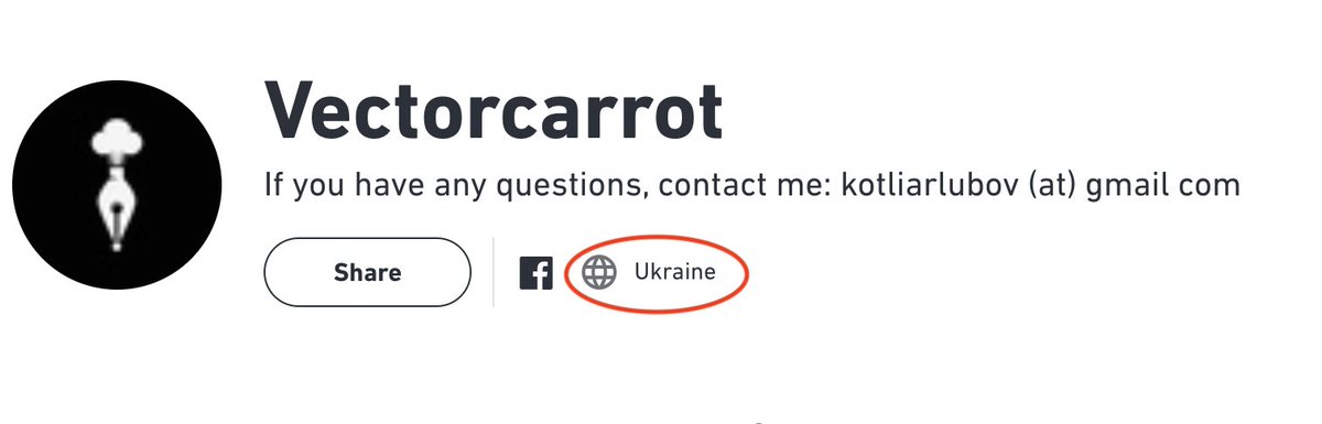 Update: This MAY be the source of the image.The artist, Vectorcarrot (Kotliar Lubov) appears to be...Ukrainian. So...THAT'S interesting.