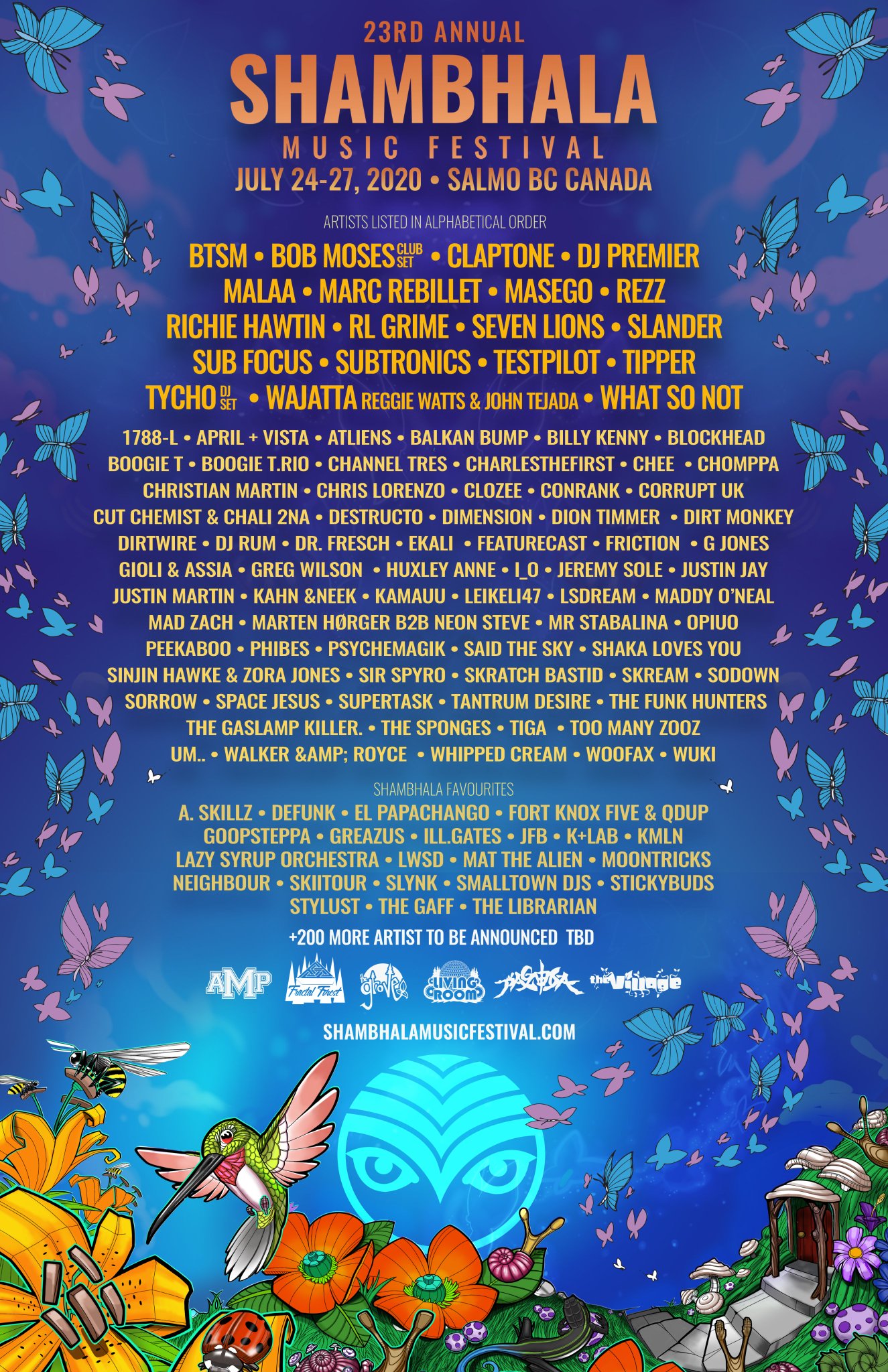 Shambhala 2020 shop