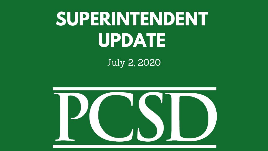 Click here for an update from Superintendent <a href="/CharlesSmialek/">Charles Smialek</a> regarding the 2020-2021 School Year: tinyurl.com/yaqpm5eq