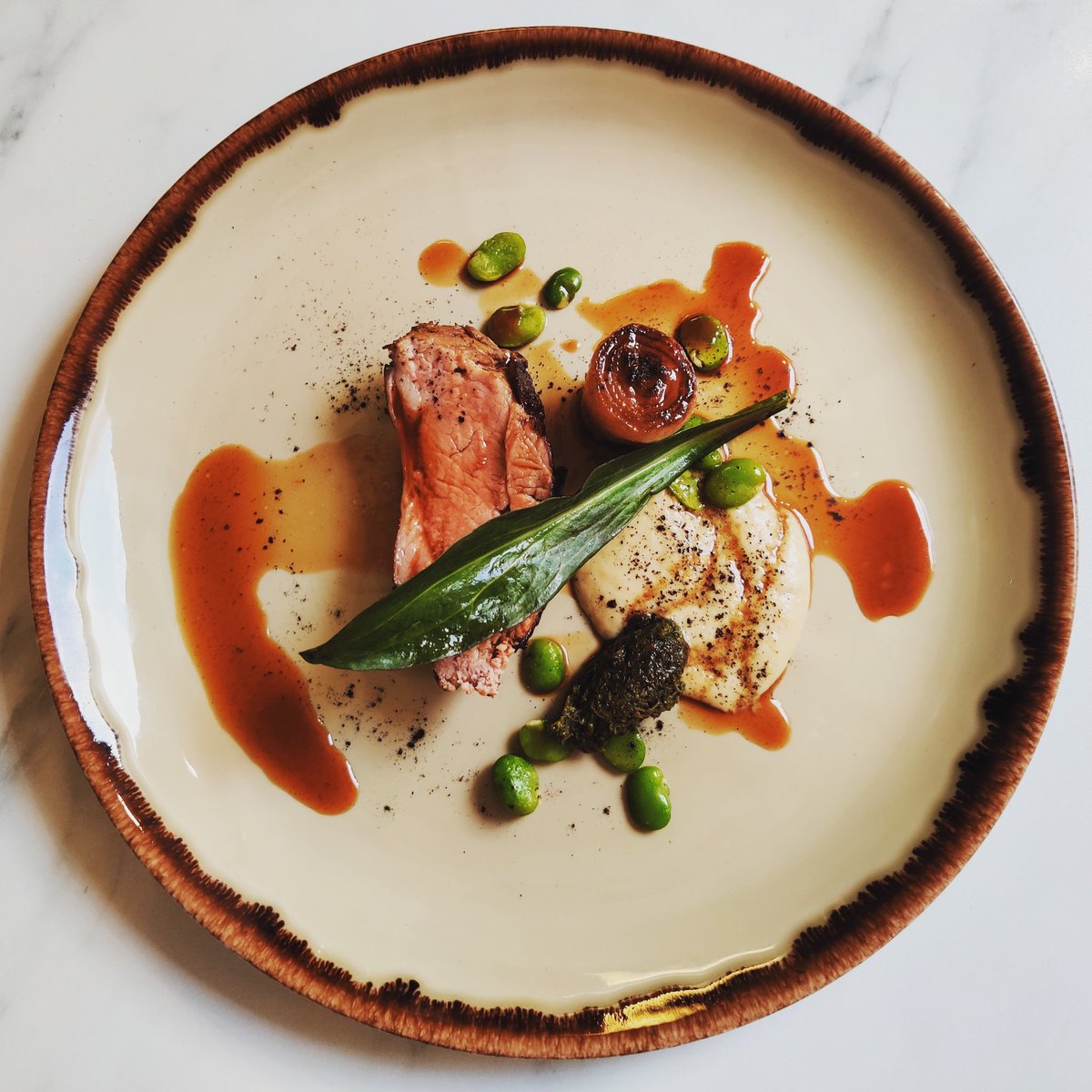 Lamb, Mint, Coriander, Yoghurt, Shallots, Broadbeans.
#newmenu #chef #restaurant #circa #terenure #michelinguide #michelinbibgourmand