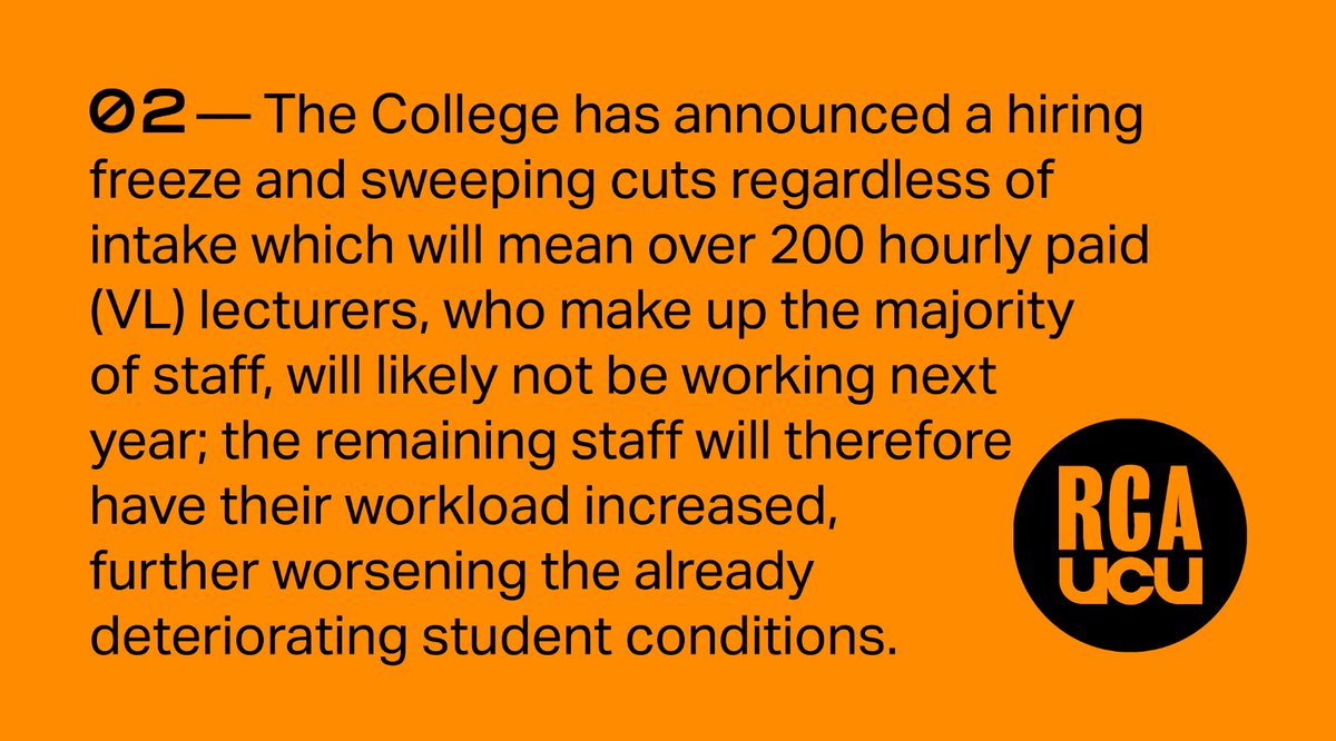 Royal College of Art UCU ✊ tweet media