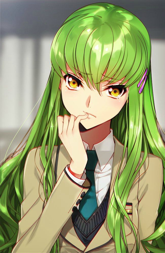 Otakus Brasil 🍥 on X: C.C. 😍 Anime: Code Geass / X