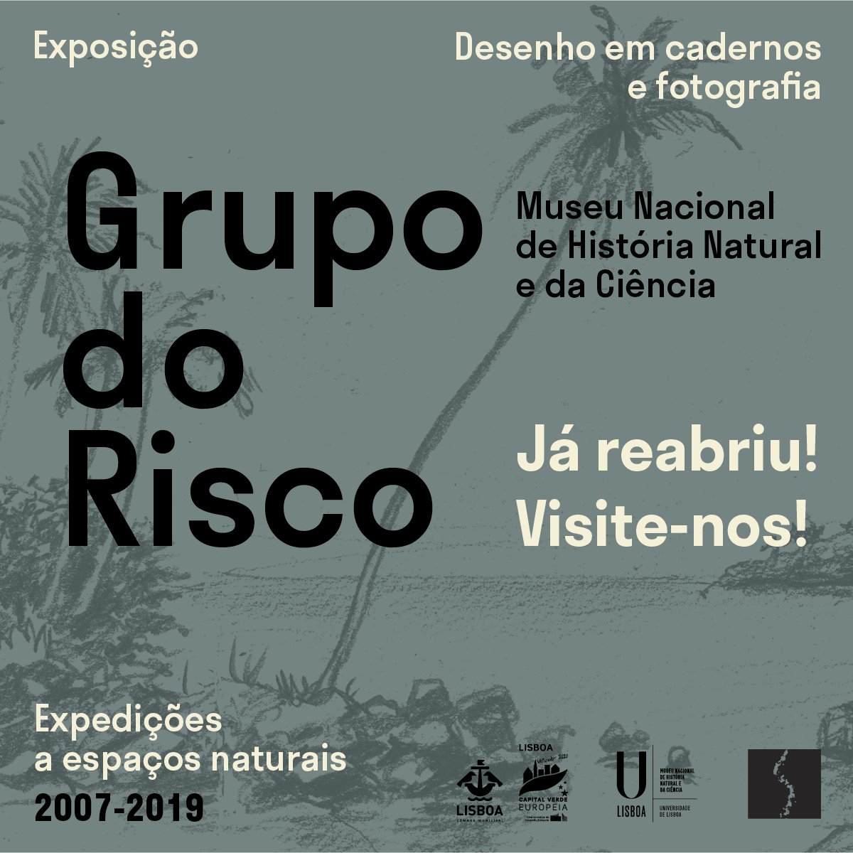 grupodorisco's tweet photo. The Grupo do Risco exhibition has reopened! Come and visit us! Safety measures implemented for the reopening of the Museum and garden are in place.

#grupodorisco #exhibition #fieldsketching #drawing #nature #naturesketching #naturephotography #muhnac #lisboa #lisboacapitalverde https://t.co/VSgC99goOz